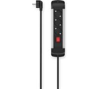 hama 223101 hama bloc 3 prises avec interrupteur 1,5 m noir