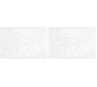 Hama - 272 - Loisir Créatif - Midi Plaque - Lettres (Lot de 2)