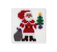 Hama - Plaque pour perles à repasser Père Noël Midi Ø5 mm - 284 Blanc