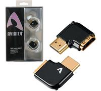 Hama 2er Set HDMI Angle à Droite + Gauche 90 Degré 8K 4K UHD Connecteur Coudé