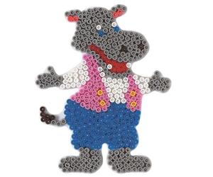 Hama - 303 - Loisir Créatif - Midi Plaque - Hippopotame