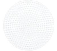 Hama – Plaque pour perles à repasser 316 – ronde midi 5 mm blanche
