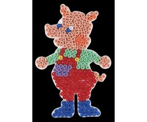 Hama - 318 - Loisirs Créatifs - Midi Plaque - Cochon