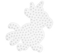 Hama 320 320-Bügelperlen Stiftplatten, Papagei, gemischt