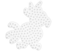 Hama midi plaque perroquet multicolore