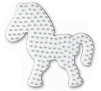 Création perle et bijou Hama Plaque pour perles à repasser midi : petite plaque poney hama