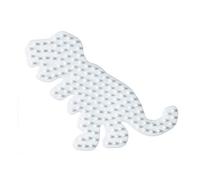Hama - 322 - Midi Plaque - Dinosaure, Blanc