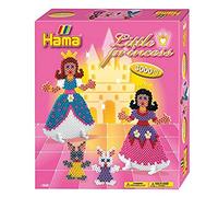 Hama - 3230 - Loisirs Créatifs - Boîte Perles à Repasser - Taille Midi - Les Petites Princesses