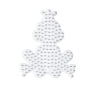 Hama Plaque pour perles à repasser midi - Petite Grenouille - Multicolore - Ø5 mm