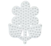 Hama - 327 - Midi Plaque - Petite Fleur, Blanc Large Petite Fleur