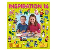 Hama – Livre Inspiration n°16 – Perles à repasser Midi – 68 pages