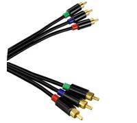 Hama 3M Câble YUV Composant RGB Pour LED LCD Plasma HD TV Projecteur DVD