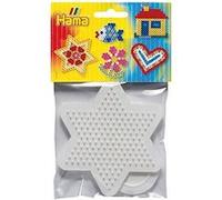 Hama -4452 - Loisirs Créatifs - Perles et Bijoux - Coeur / étoile