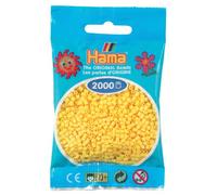 Hama Perles 501-03 - Sachet 2 000 mini perles Ø2,5 mm - Jaune