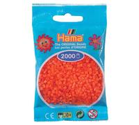 Hama - 501 - 04 - sachet de 2000 perles mini - (petites perles Ø2,5 mm) - Orange