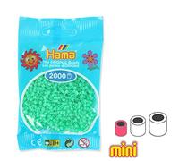 Hama - 501 - 11 - sachet de 2000 perles mini - (petites perles Ø2,5 mm) - Vert clair