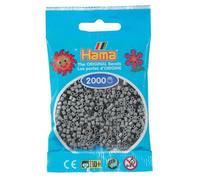 Hama - 501 - 17 - sachet de 2000 perles mini - (petites perles Ø2,5 mm) - Gris