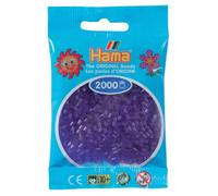 Hama - 501 - 24 - sachet de 2000 perles mini - (petites perles Ø2,5 mm) - Violet transparent