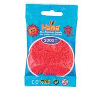 Hama Perles 501-33 - sachet 2 000 perles mini Ø 2,5 mm - Cerise
