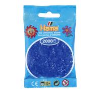 Hama - 501 - 36 - sachet de 2000 perles mini - (petites perles Ø2,5 mm) - Bleu Néon
