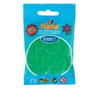 Hama - 501 - 37 - sachet de 2000 perles mini - (petites perles Ø2,5 mm) - Vert Néon