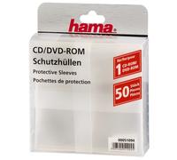 Hama 50x Pp Plastique Schutz-Hüllen Étui-cd Manches CD DVD Blu-Ray CD