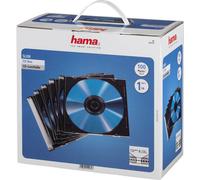 Hama 51270 1x100 Hama CD-Leerhülle Slimpack schwarz 51270