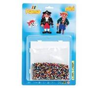 Hama - 5612 - Loisirs Créatifs - Blister 5000 Perles à Repasser + 1 Plaque - Taille Mini - Pirates G