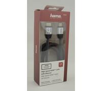 Hama 56580 Câble HDMI High Speed avec Ethernet 2m Noir Neuf Emballage D'Origine