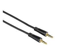 Hama 5m aux Câble 3,5mm Jack car-Hifi Auto-Radio Pour Téléphone MP4 MP3-Player