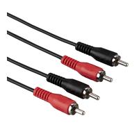 Hama 5M Câble Cinch Audio Câble De Connexion 2X RCA Prise Stéréo RCA HiFi Chinch