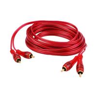 Hama 5M Câble Cinch Audio Câble De Connexion 2X RCA Prise Stéréo RCA HiFi Chinch