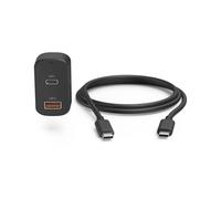 Hama Chargeur Voiture Type C 65W – Recharge optimisée, Thunderbolt 3/4, câble inclus, Noir