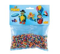 Hama - 7 500 perles mini (petites perles Ø2,5 mm) 48 couleurs