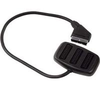 HAMA - 7123365 Multiprise Scart M/3 Scart F câble Noir