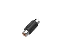 Hama 7205182 Adaptateur audio cinch-coupleur, noir