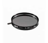 Hama Filtre polarisant (circulaire, Traité, 82mm, 2 couches par face) Noir