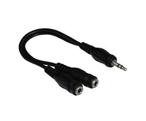 Hama 75048925 Doubleur jack 3,5 mm souple 0,2 m
