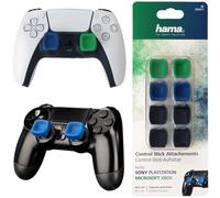 Hama 8 En 1 Set De Contrôle Stick Capuchons Pour Sony PS5 PS4