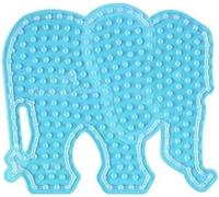 Hama - 8201 - Loisir Créatif - Maxi Plaque - Transparent Éléphant
