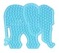 Hama - 8201 - Loisir Créatif - Maxi Plaque - Transparent Éléphant Maxi elefant G