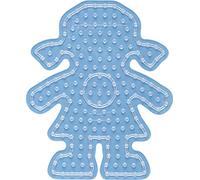 Plaque transparente Fille - pour grosses perles Ø10 mm (MAXI) Non Communiqué