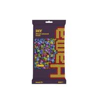 Hama – Perles pour bijoux 8471 – Sachet de 500 perles pastel (Mix 50)