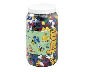 Hama - 8540 - Loisirs Créatifs - Pot 1400 Perles à Repasser - Taille Maxi