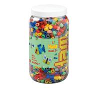 Hama maxi pot de 1400 perles multicolore