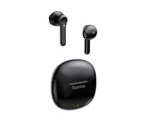 Hama Action One Casque supra-auriculaire Bluetooth noir boîtier de charge téléphone