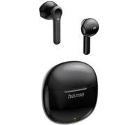 Hama Écouteurs True Wireless Action One – Micro intégré, commandes tactiles et vocales, 20h, Noir