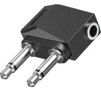 HAMA Adaptateur audio 3,5 femelle - 2x 3,5 mâle