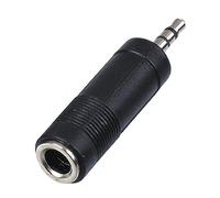 Hama Adaptateur audio 3,5 mm jack-St. Stéréo - 6,3 mm jack-Kupp. stéréo