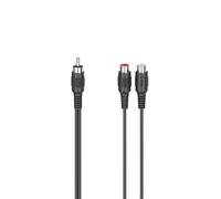 HAMA Adaptateur Audio Caisson de Basses Prise RCA vers 2x Prises RCA